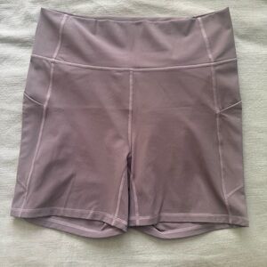 Fabletics Women's Athletic Shorts in Mauve